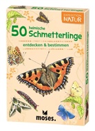 Carola vo Kessel, Carola von Kessel, Nina Träger, Johann Brandstetter, Arno Kolb, Julie Sodré - 50 heimische Schmetterlinge entdecken & bestimmen, 50 Ktn.
