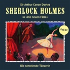 Peter Krüger, Peter Groeger, Christian Rode, Peter Weis - Sherlock Holmes - Die schreiende Tänzerin, 1 Audio-CD (Hörbuch)