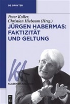 Hiebaum, Hiebaum, Christian Hiebaum, Pete Koller, Peter Koller - Jürgen Habermas: Faktizität und Geltung