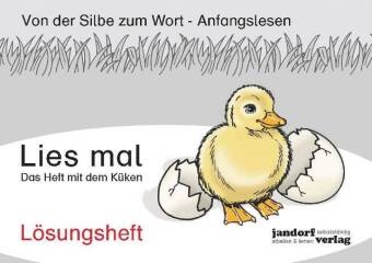 Jan Debbrecht, Pete Wachendorf, Peter Wachendorf - Lies mal!: Das Heft mit dem Küken, Lösungsheft - Von der Silbe zum Wort - Anfangslesen