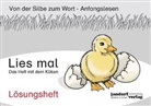 Jan Debbrecht, Pete Wachendorf, Peter Wachendorf - Lies mal!: Das Heft mit dem Küken, Lösungsheft