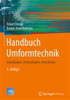 Bernd-Arno Behrens, Eckar Doege, Eckart Doege - Handbuch Umformtechnik