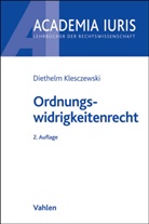Diethelm Klesczewski - Ordnungswidrigkeitenrecht