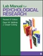 J. (John) C. (Cooper) Cutting, J. C. Cutting, J. Cooper Cutting, Dawn M Mcbride, Dawn M. McBride, Dawn M. Cutting Mcbride... - Lab Manual for Psychological Research