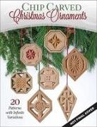 Bruce Nicholas, Bruce Nicholas Nicholas, Judy Nicholas, Judy Lavender Nicholas - Chip Carved Christmas Ornaments