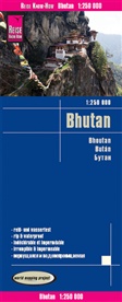 Reise Know-How Verlag Peter Rump - Reise Know-How Landkarte Bhutan (1:250.000). Bhoutan / Bután