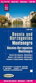 Reise Know-How Verlag Peter Rump, PETER RUMP - Reise Know-How Landkarte Bosnien-Herzegowina, Montenegro / Bosnia and Herzegovina, Montenegro (1:350.000)