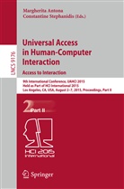 Margherit Antona, Margherita Antona, Stephanidis, Stephanidis, Constantine Stephanidis - Universal Access in Human-Computer Interaction. Access to Interaction