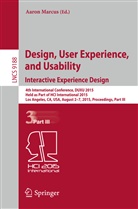 Aaro Marcus, Aaron Marcus - Design, User Experience, and Usability: Interactive Experience Design