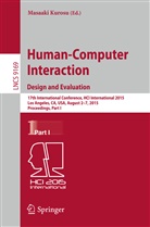 Masaak Kurosu, Masaaki Kurosu - Human-Computer Interaction: Design and Evaluation