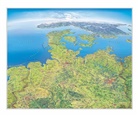 Panorama - Panoramakarte Norddeutschland, Planokarte