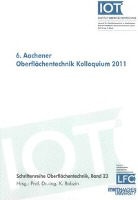 Kirsten Bobzin - 6. Aachener Oberflächentechnik Kolloquium 2011