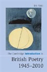 Eric Falci, Eric (University of California Falci, Falci Eric - The Cambridge Introduction to British Poetry, 1945-2010