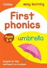 Easy Learning Collins, Collins Easy Learning, Collins Uk, Collins Uk - First Phonics Ages 3-5