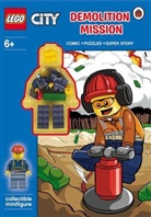 Lego City: Demolition Mission Activity Book With Minifigure