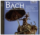 Carl Philipp Emanuel Bach - Hamburg Symphonies / Hamburger Sinfonien, 2 Audio-CDs (Livre audio)