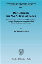 Kai H. Liekefett, Kai Haakon Liekefett - Due Diligence bei M&A-Transaktionen