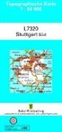 Lg, LGL - Topographische Karte Baden-Württemberg, Zivilmilitärische Ausgabe - Stuttgart-Süd