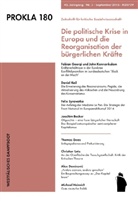 Fabia Georgi, Joh Kannankulam, Daniel u a Keil - Prokla - 180: Die politische Krise in Europa und die Reorganisation der bürgerlichen Krafte