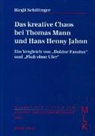 Birgit Schillinger - Das kreative Chaos bei Thomas Mann und Hans Henny Jahnn