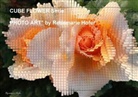 Rosemarie Hofer - CUBE FLOWER Serie PHOTO ART° by Rosemarie Hofer (Posterbuch DIN A4 quer)