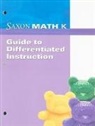 Saxon Publishers (COR), Saxon Publishers - Saxon Math K