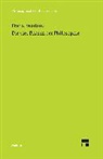 Franz Brentano, Oska Kraus, Oskar Kraus, Franziska Mayer-Hillebrand - Die vier Phasen der Philosophie und ihr augenblicklicher Stand