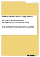 Bernhar Eidkum, Bernhard Eidkum, Christian Stangl-Brachnik - Wirkungsorientierung in der österreichischen Bundesverwaltung