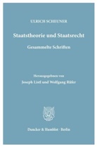 Ulrich Scheuner, Listl, Josep Listl, Joseph Listl, Rüfner, Rüfner... - Staatstheorie und Staatsrecht.