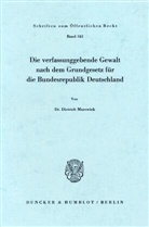 Dietrich Murswiek, Dietrich Murswiek - Die verfassunggebende Gewalt nach dem Grundgesetz für die Bundesrepublik Deutschland.