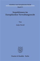 Antje David - Inspektionen im Europäischen Verwaltungsrecht.