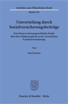 Josef Isensee - Umverteilung durch Sozialversicherungsbeiträge.