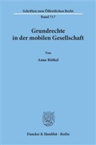 Anne Röthel - Grundrechte in der mobilen Gesellschaft.