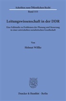Helmut Willke - Leitungswissenschaft in der DDR.