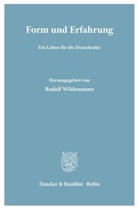 Rudol Wildenmann, Rudolf Wildenmann - Form und Erfahrung.