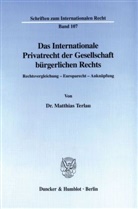 Matthias Terlau - Das Internationale Privatrecht der Gesellschaft bürgerlichen Rechts.