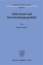Jürgen Weitzel - Tatbestand und Entscheidungsqualität.
