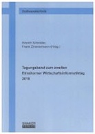 Hinrich Schröder, Frank Zimmermann - Tagungsband zum zweiten Elmshorner Wirtschaftsinformatiktag 2010