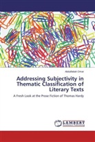 Abdulfattah Omar - Addressing Subjectivity in Thematic Classification of Literary Texts
