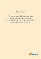 Karl Heun - Formeln und Lehrsätze der Allgemeinen Mechanik