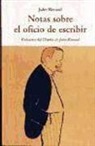 Jules Renard - Notas sobre el oficio de escribir
