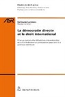 Guillaume Lammers - La démocratie directe et le droit international