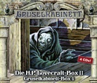 H. P. Lovecraft, diverse - Gruselkabinett-Box, 4 Audio-CDs (Livre audio)