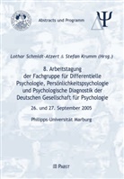 Stefan Krumm, Lothar Schmidt-Atzert - Arbeitstagung der Fachgruppe für Differentielle Psychologie, Persönlichkeitspsychologie und Psychologische Diagnostik der Deutschen Gesellschaft für Psychologie (8.)