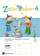 Angela Bezold, Beatrix Pütz, Bettina Betz, Bettin Betz, Bettina Betz, Angel Bezold... - Zahlenzauber, Ausgabe Bayern (Neuausgabe): Zahlenzauber - Mathematik für Grundschulen - Ausgabe Bayern 2014 - 4. Jahrgangsstufe