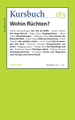 Alfre Hackensberger, Alfred Hackensberger, Joche Oltmer, Jochen Oltmer, Roger Zetter,  Felixberger... - Kursbuch 183 - Wohin flüchten?