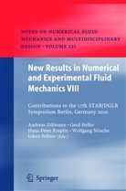 Andreas Dillmann, Ger Heller, Gerd Heller, Hans-Peter Kreplin, Hans-Peter Kreplin et al, Wolfgang Nitsche... - New Results in Numerical and Experimental Fluid Mechanics. Pt.8
