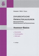 Ingo Gold, Karl E. Hemmer, Karl-Edmun Hemmer, Karl-Edmund Hemmer, Achi Wüst, Achim Wüst - Die zivilrechtliche Anwaltsklausur