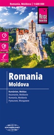 Reise Know-How Verlag Peter Rump - Reise Know-How Landkarte Rumänien, Moldau / Romania, Moldova (1:600.000). Romania, Moldova / Roumanie, Moldavie / Romania, Moldavia