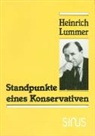 Heinrich Lummer - Standpunkte eines Konservativen